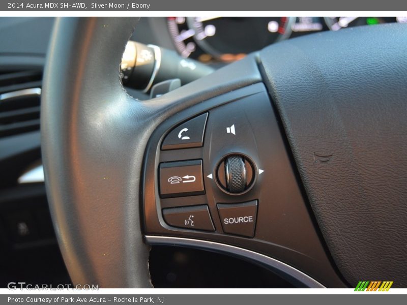 Silver Moon / Ebony 2014 Acura MDX SH-AWD