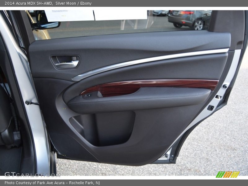 Silver Moon / Ebony 2014 Acura MDX SH-AWD