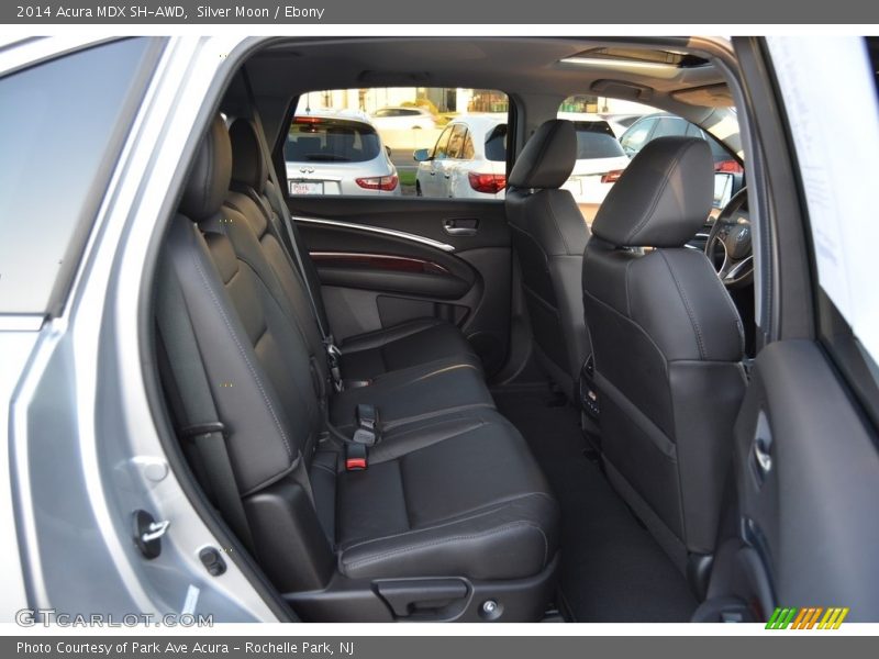 Silver Moon / Ebony 2014 Acura MDX SH-AWD