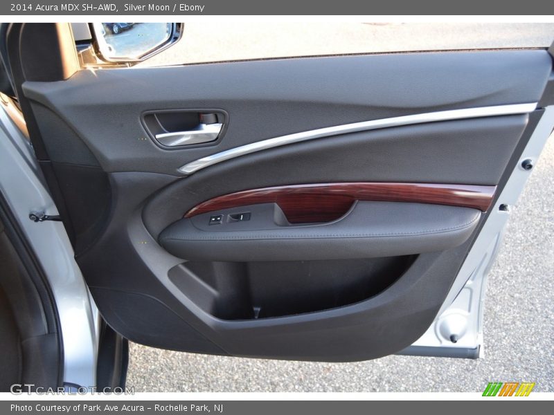 Silver Moon / Ebony 2014 Acura MDX SH-AWD
