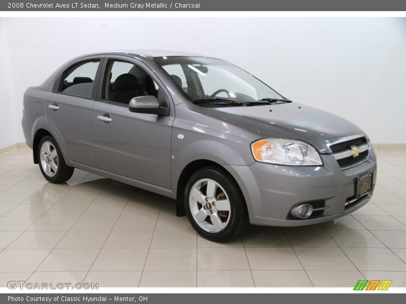 Medium Gray Metallic / Charcoal 2008 Chevrolet Aveo LT Sedan