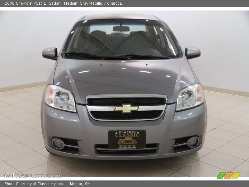 Medium Gray Metallic / Charcoal 2008 Chevrolet Aveo LT Sedan
