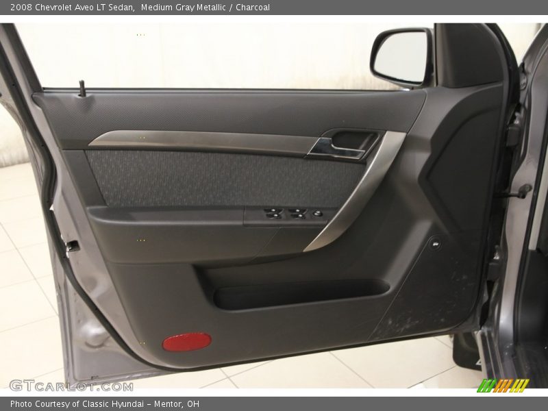 Medium Gray Metallic / Charcoal 2008 Chevrolet Aveo LT Sedan