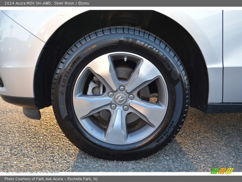 Silver Moon / Ebony 2014 Acura MDX SH-AWD