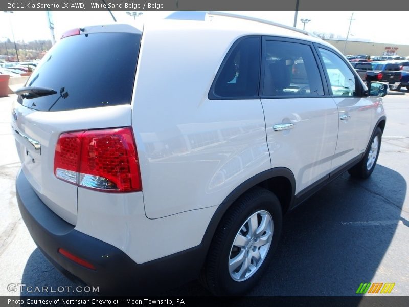 White Sand Beige / Beige 2011 Kia Sorento LX AWD