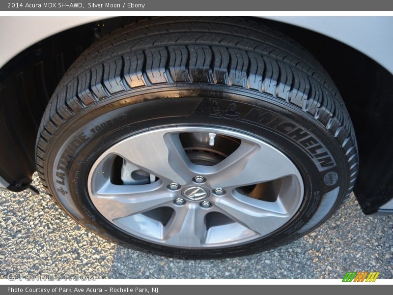 Silver Moon / Ebony 2014 Acura MDX SH-AWD