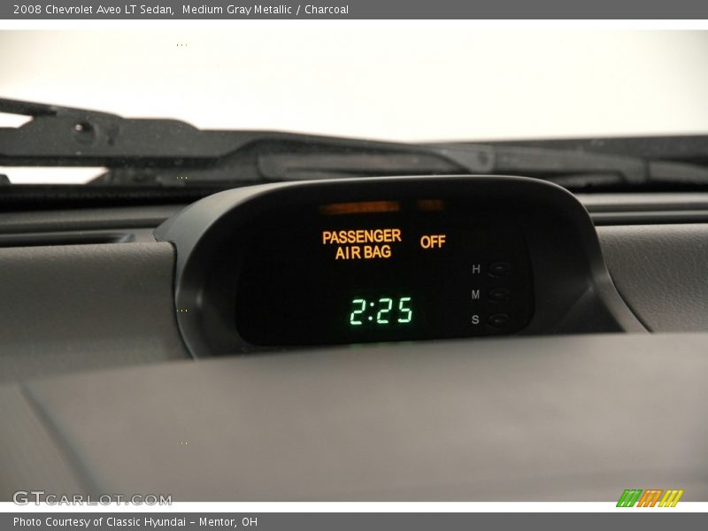 Medium Gray Metallic / Charcoal 2008 Chevrolet Aveo LT Sedan