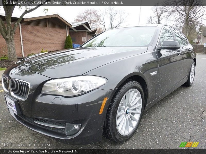 Dark Graphite Metallic II / Oyster/Black 2013 BMW 5 Series 535i xDrive Sedan