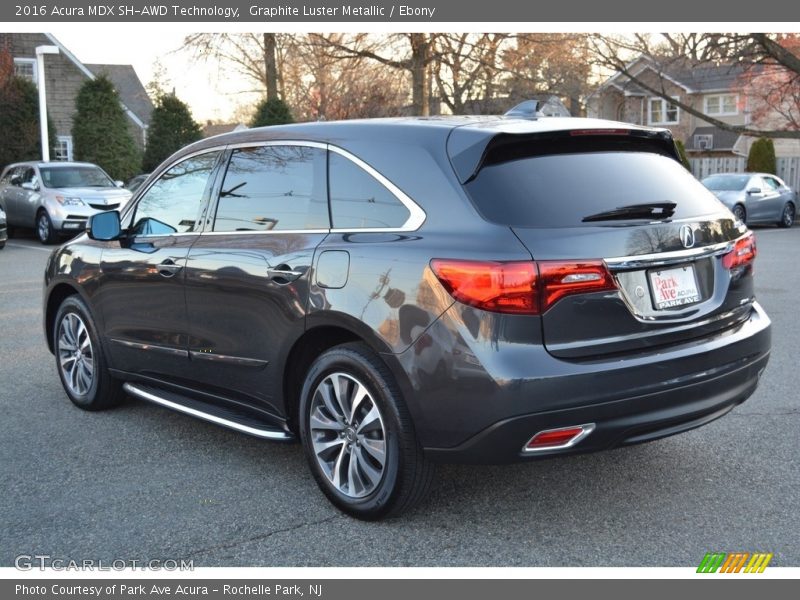 Graphite Luster Metallic / Ebony 2016 Acura MDX SH-AWD Technology