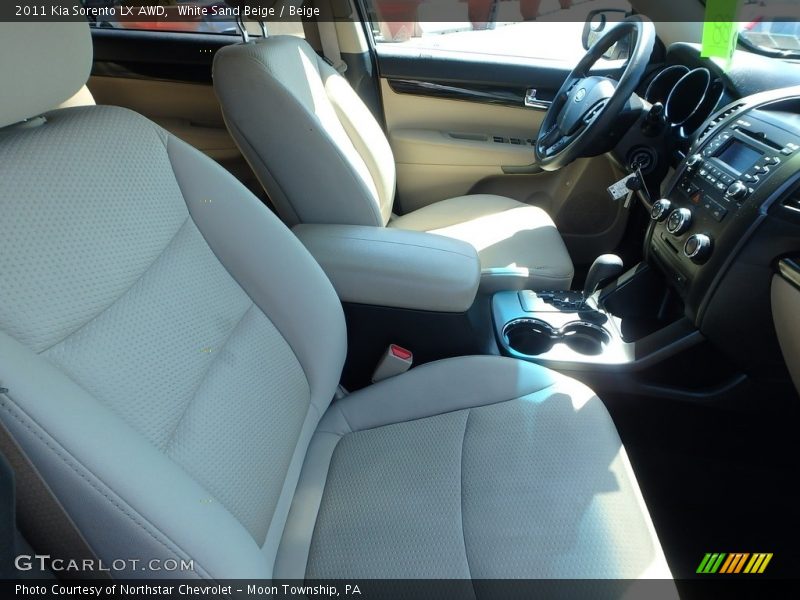 White Sand Beige / Beige 2011 Kia Sorento LX AWD