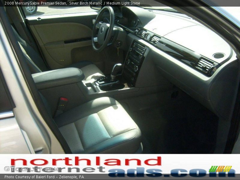 Silver Birch Metallic / Medium Light Stone 2008 Mercury Sable Premier Sedan