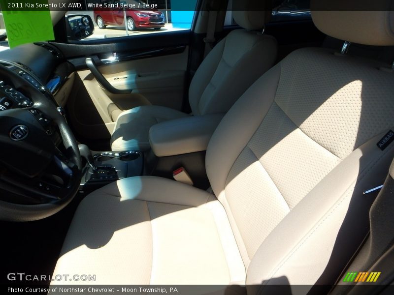 White Sand Beige / Beige 2011 Kia Sorento LX AWD