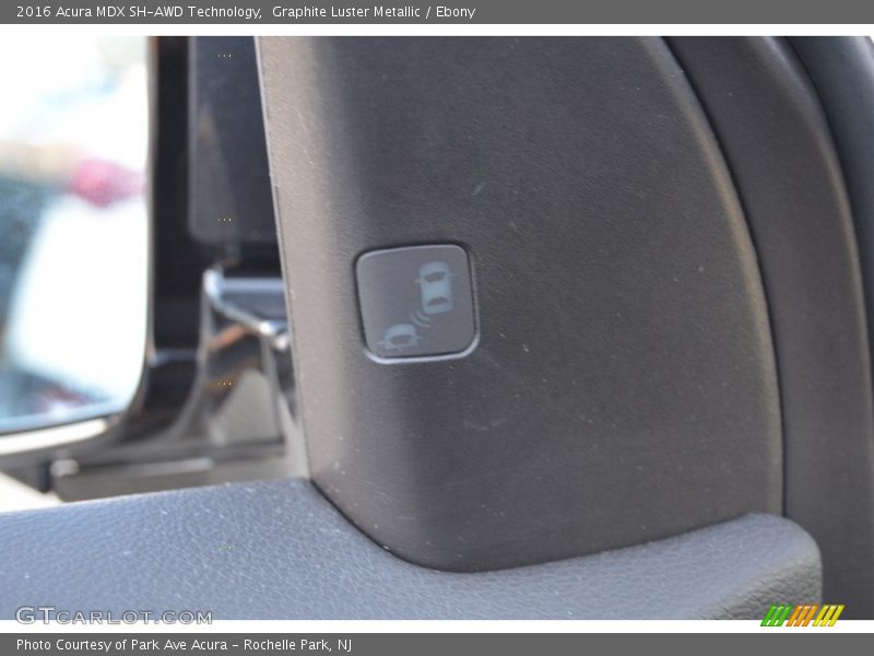 Graphite Luster Metallic / Ebony 2016 Acura MDX SH-AWD Technology