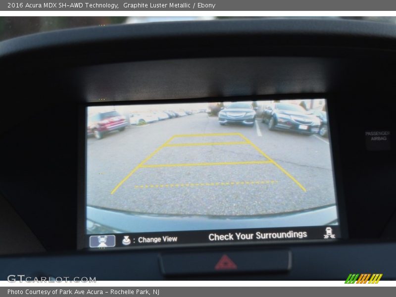 Graphite Luster Metallic / Ebony 2016 Acura MDX SH-AWD Technology