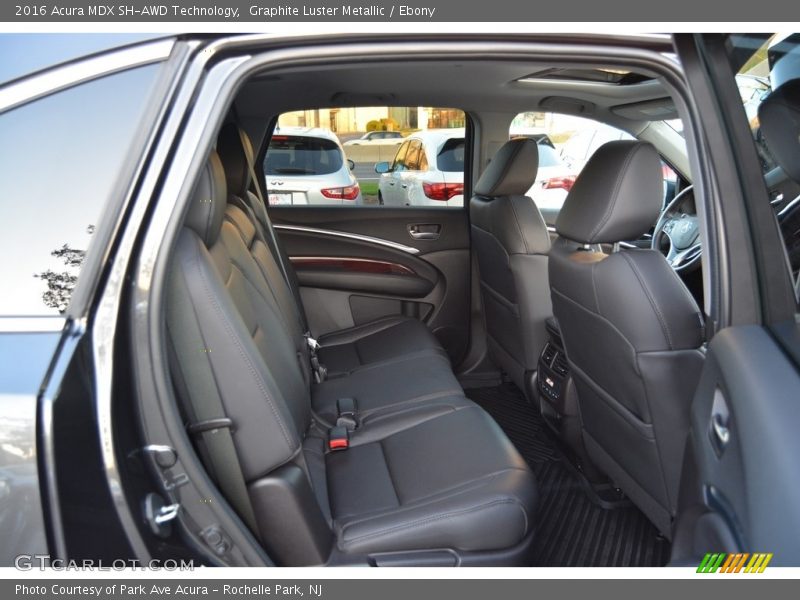 Graphite Luster Metallic / Ebony 2016 Acura MDX SH-AWD Technology