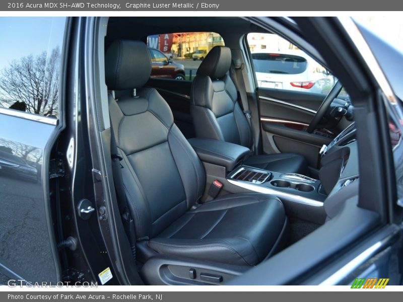 Graphite Luster Metallic / Ebony 2016 Acura MDX SH-AWD Technology