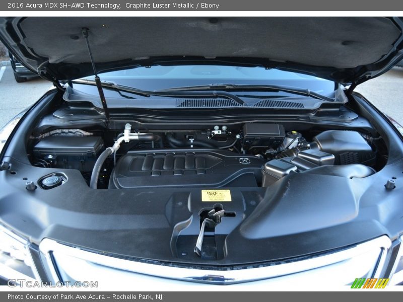 Graphite Luster Metallic / Ebony 2016 Acura MDX SH-AWD Technology