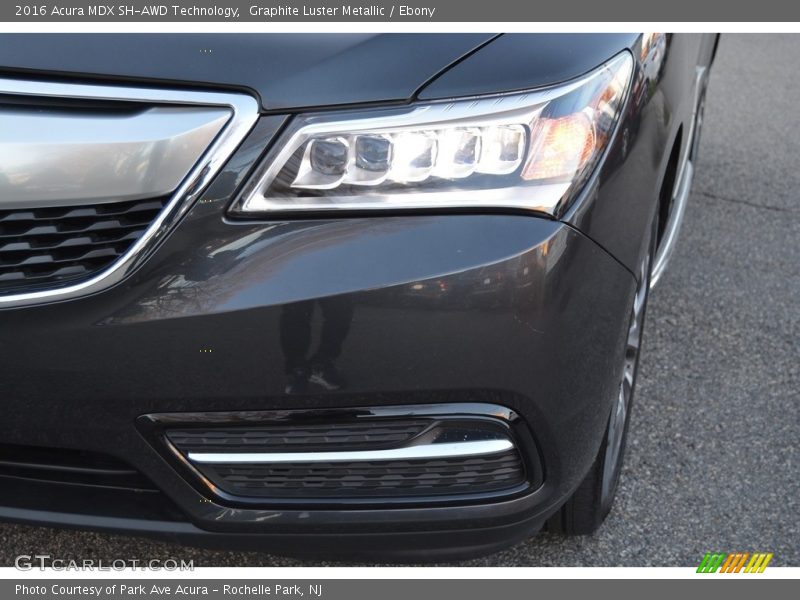 Graphite Luster Metallic / Ebony 2016 Acura MDX SH-AWD Technology