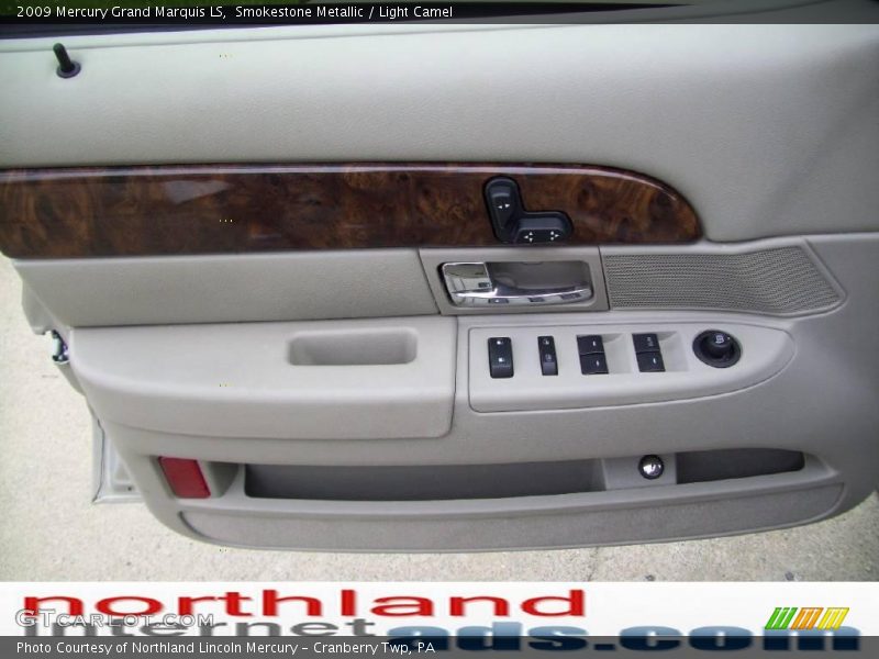 Smokestone Metallic / Light Camel 2009 Mercury Grand Marquis LS
