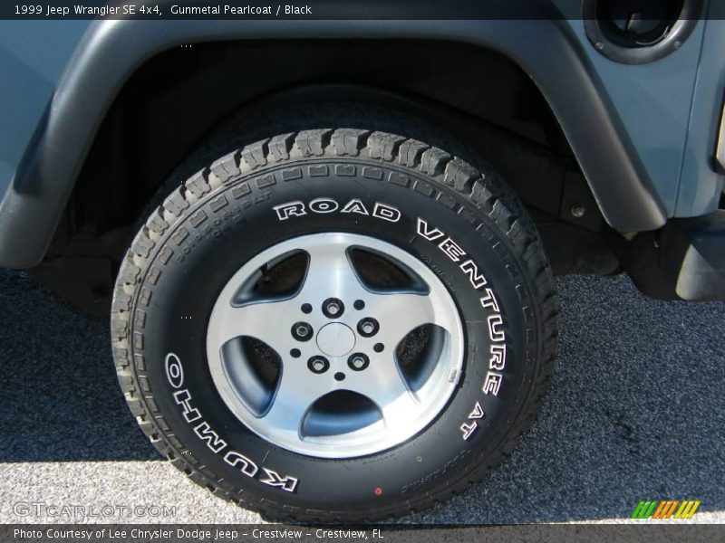 Gunmetal Pearlcoat / Black 1999 Jeep Wrangler SE 4x4