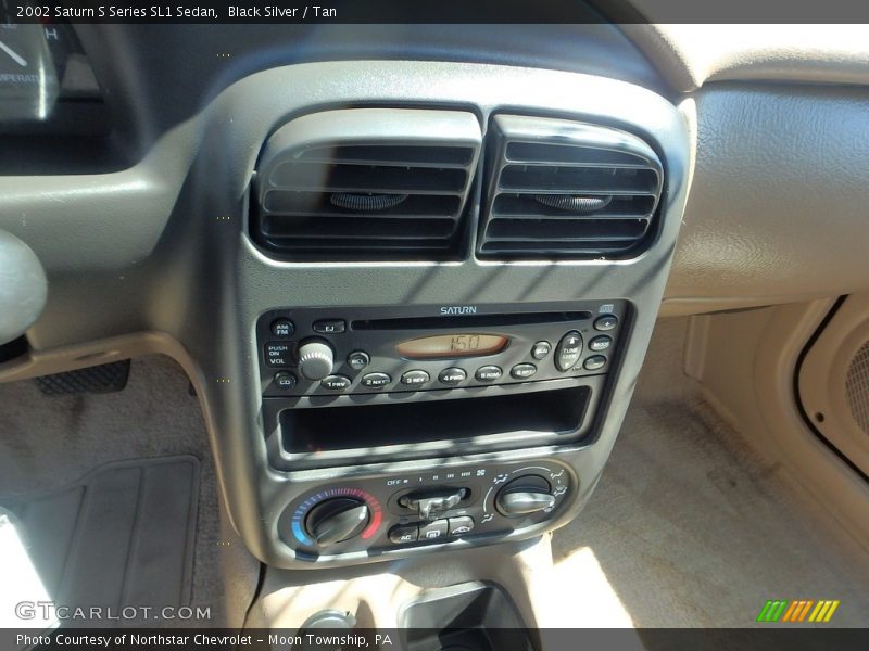 Black Silver / Tan 2002 Saturn S Series SL1 Sedan