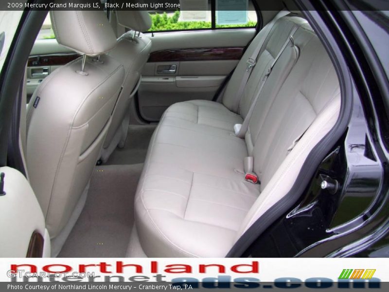 Black / Medium Light Stone 2009 Mercury Grand Marquis LS