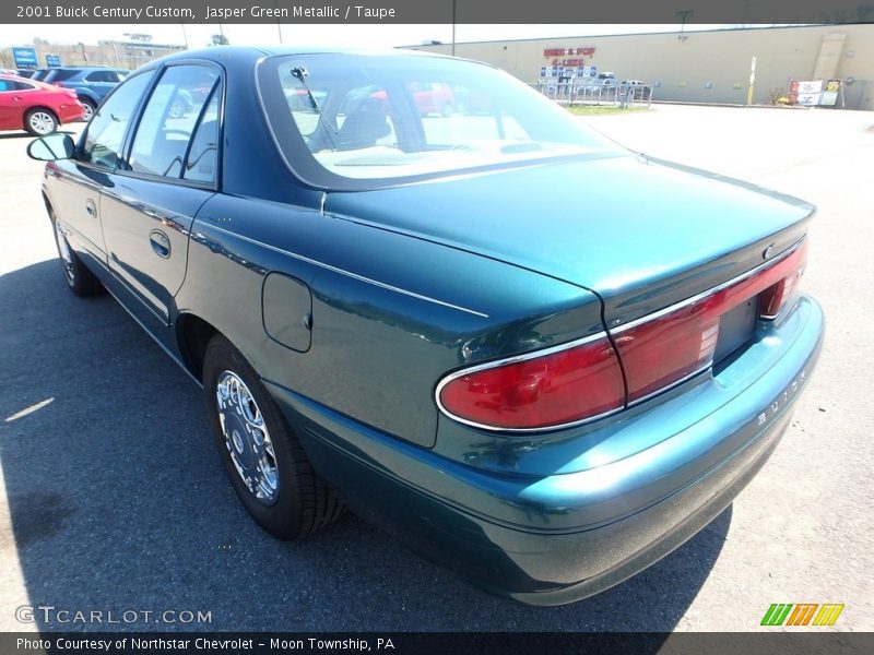 Jasper Green Metallic / Taupe 2001 Buick Century Custom