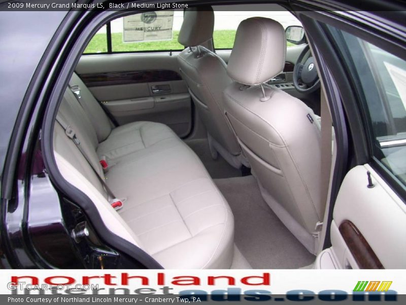 Black / Medium Light Stone 2009 Mercury Grand Marquis LS