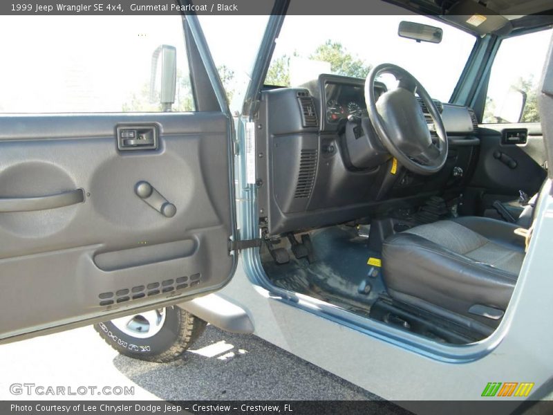 Gunmetal Pearlcoat / Black 1999 Jeep Wrangler SE 4x4