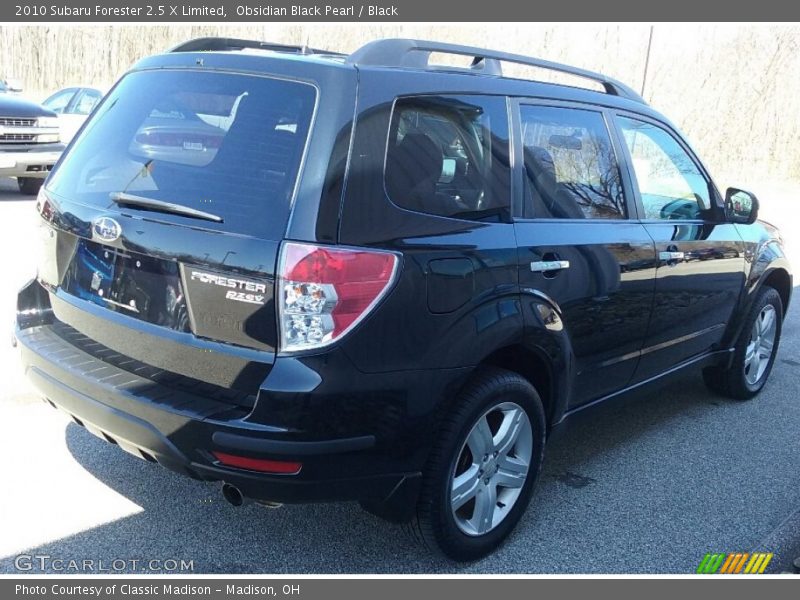 Obsidian Black Pearl / Black 2010 Subaru Forester 2.5 X Limited