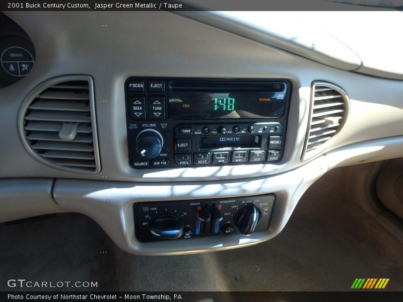 Jasper Green Metallic / Taupe 2001 Buick Century Custom