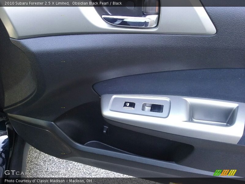 Obsidian Black Pearl / Black 2010 Subaru Forester 2.5 X Limited
