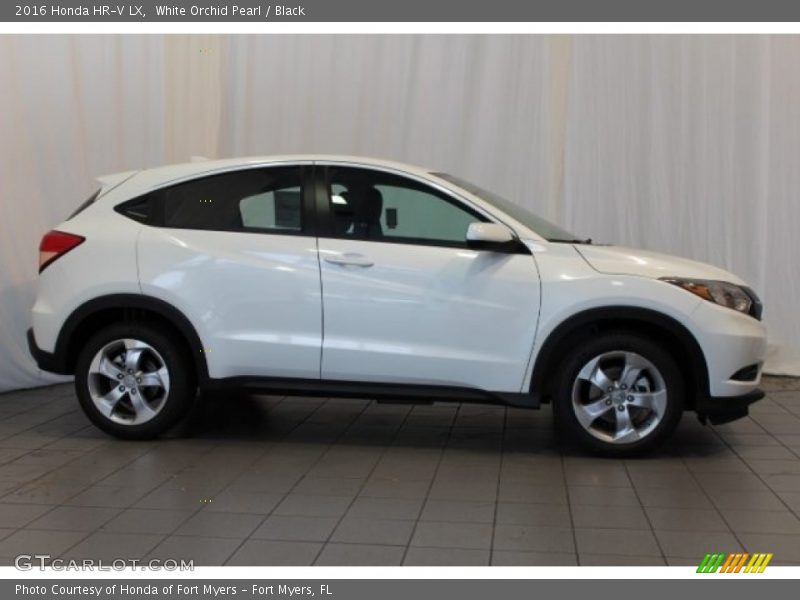 White Orchid Pearl / Black 2016 Honda HR-V LX