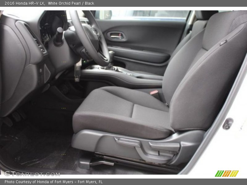 White Orchid Pearl / Black 2016 Honda HR-V LX