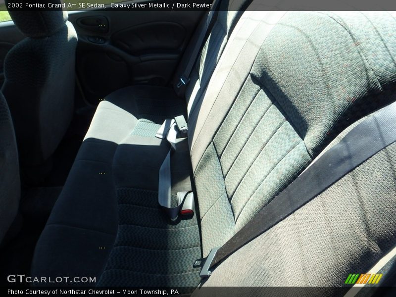 Galaxy Silver Metallic / Dark Pewter 2002 Pontiac Grand Am SE Sedan