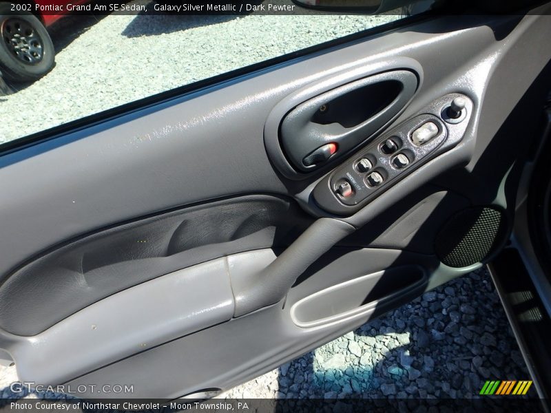 Galaxy Silver Metallic / Dark Pewter 2002 Pontiac Grand Am SE Sedan
