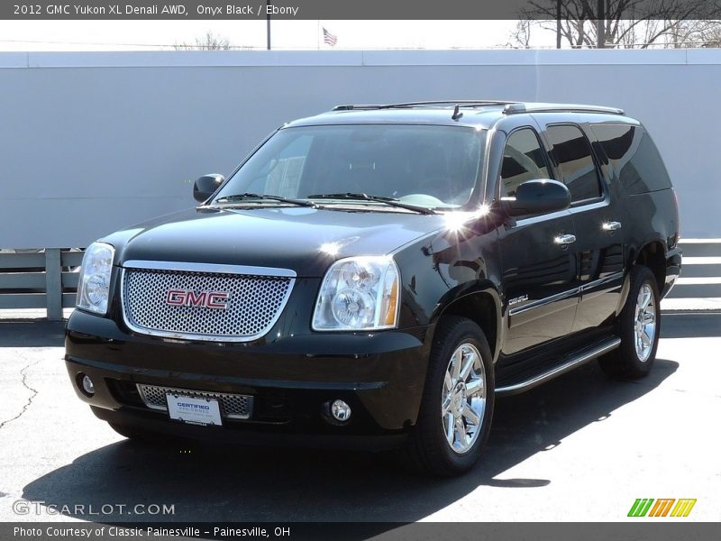 Onyx Black / Ebony 2012 GMC Yukon XL Denali AWD