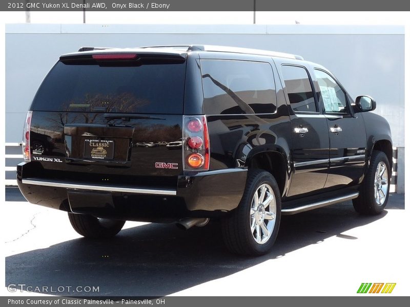 Onyx Black / Ebony 2012 GMC Yukon XL Denali AWD