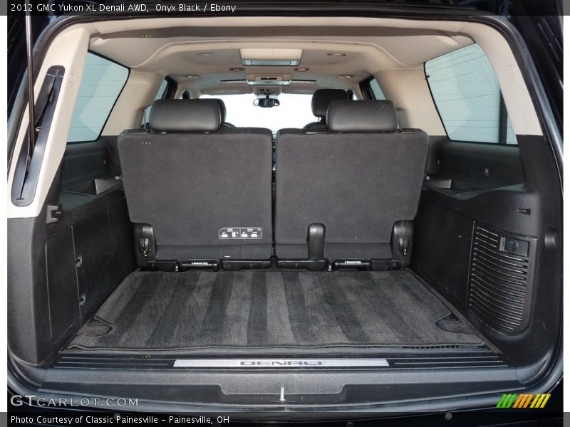 Onyx Black / Ebony 2012 GMC Yukon XL Denali AWD