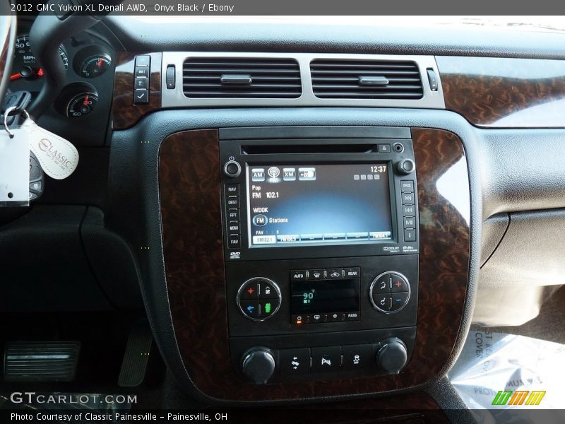Onyx Black / Ebony 2012 GMC Yukon XL Denali AWD