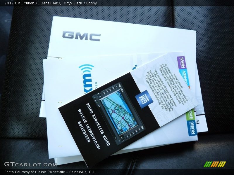 Onyx Black / Ebony 2012 GMC Yukon XL Denali AWD