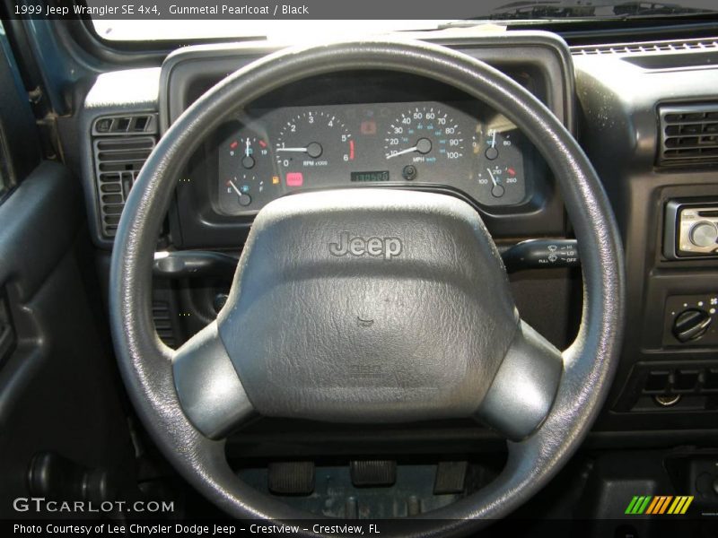 Gunmetal Pearlcoat / Black 1999 Jeep Wrangler SE 4x4
