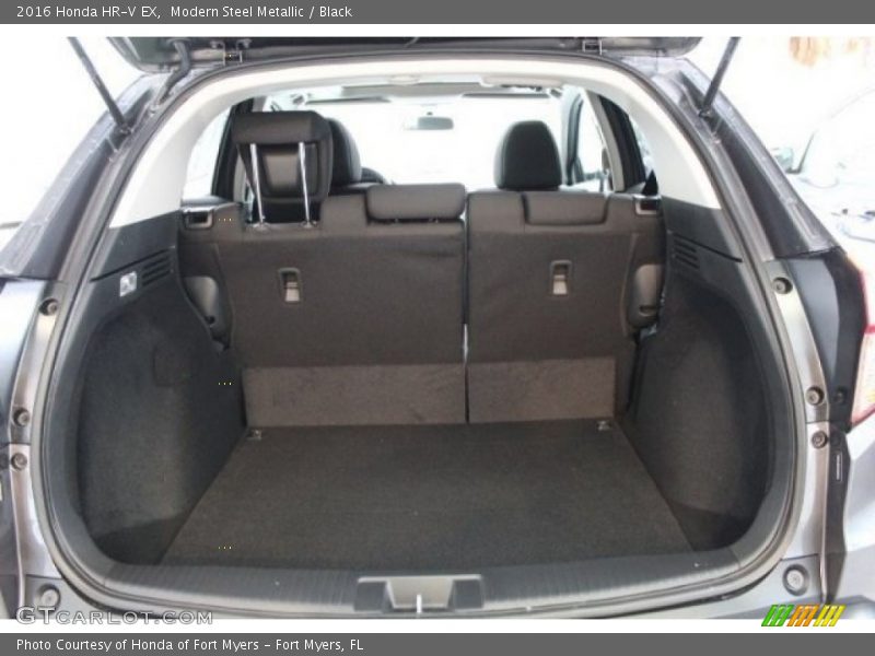 Modern Steel Metallic / Black 2016 Honda HR-V EX