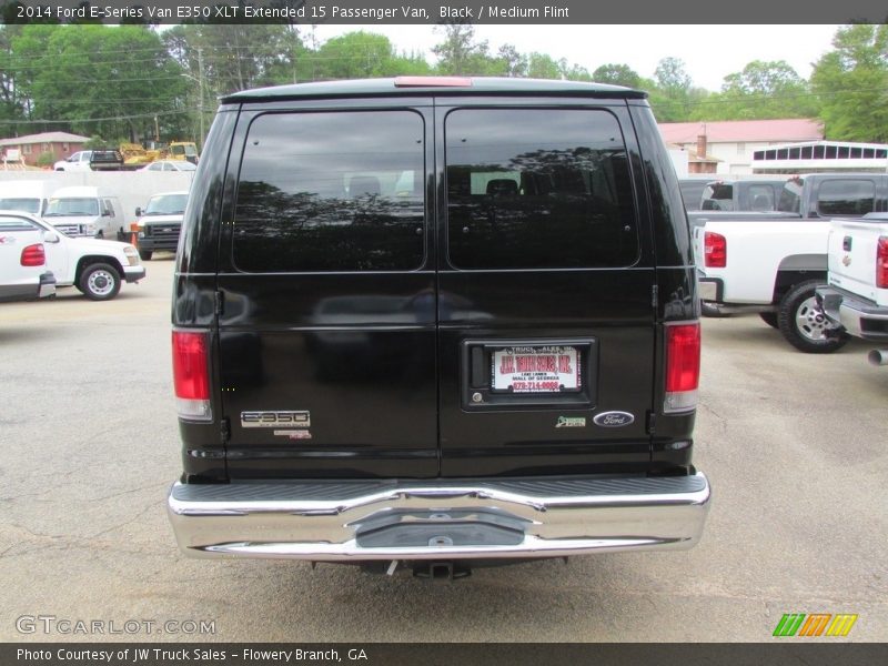 Black / Medium Flint 2014 Ford E-Series Van E350 XLT Extended 15 Passenger Van