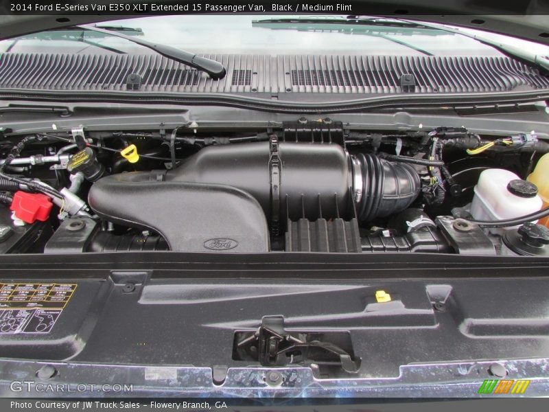Black / Medium Flint 2014 Ford E-Series Van E350 XLT Extended 15 Passenger Van
