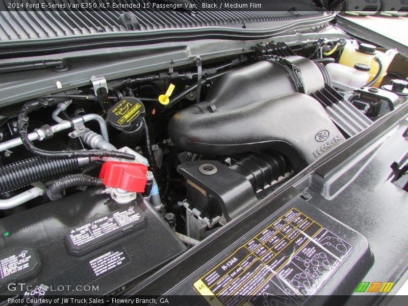 Black / Medium Flint 2014 Ford E-Series Van E350 XLT Extended 15 Passenger Van