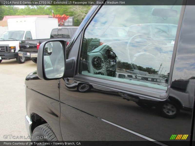 Black / Medium Flint 2014 Ford E-Series Van E350 XLT Extended 15 Passenger Van