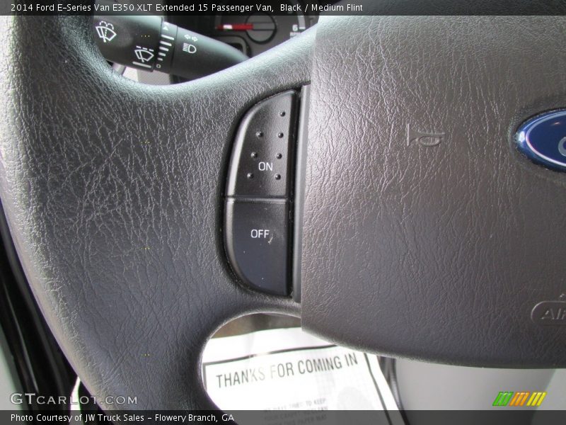 Black / Medium Flint 2014 Ford E-Series Van E350 XLT Extended 15 Passenger Van