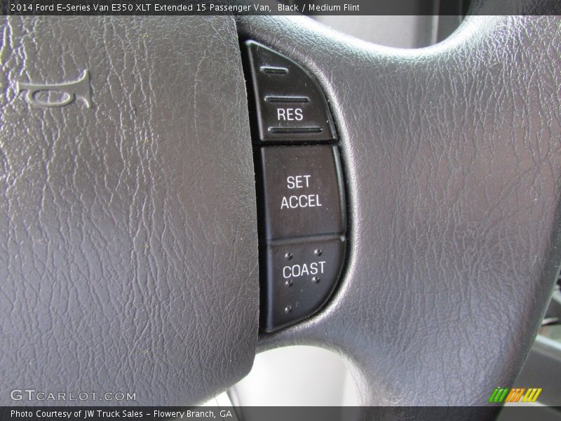Black / Medium Flint 2014 Ford E-Series Van E350 XLT Extended 15 Passenger Van