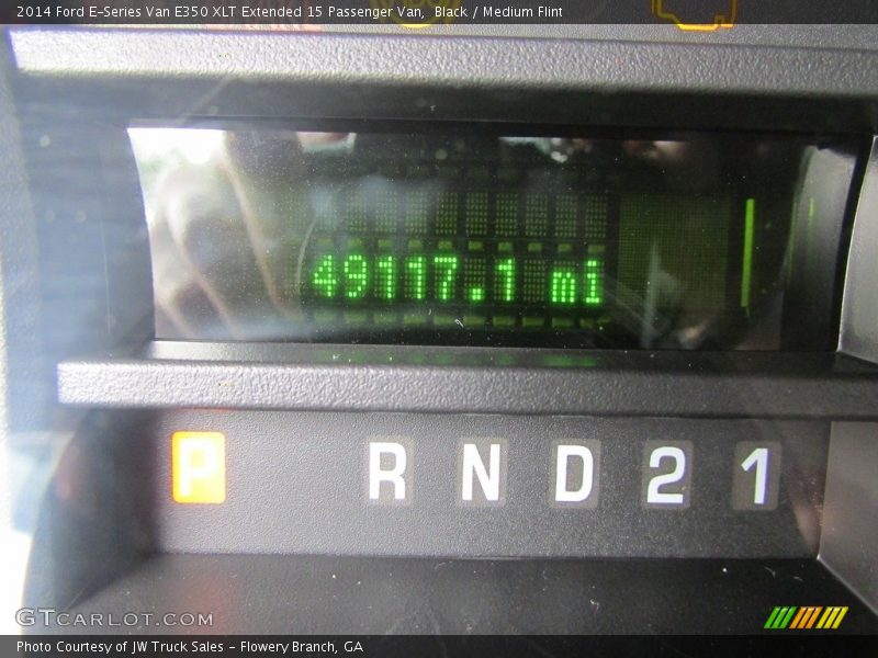 Black / Medium Flint 2014 Ford E-Series Van E350 XLT Extended 15 Passenger Van